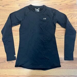 Under Armour Black ColdGear Fitted Top